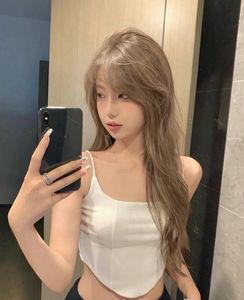 Trendy Cool Brown Hair for Gen Z Girls: Highlighting Captivating Beauty-11