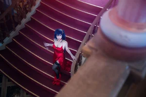 Stunning Taihou Cosplay by Yi Miao Jun: Exclusive Azur Lane Racing Queen Collection (56P) - High-Quality Anime Photography-19