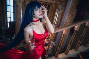Stunning Taihou Cosplay by Yi Miao Jun: Exclusive Azur Lane Racing Queen Collection (56P) - High-Quality Anime Photography-14