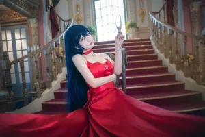Stunning Taihou Cosplay by Yi Miao Jun: Exclusive Azur Lane Racing Queen Collection (56P) - High-Quality Anime Photography-17