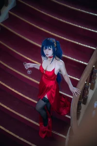 Stunning Taihou Cosplay by Yi Miao Jun: Exclusive Azur Lane Racing Queen Collection (56P) - High-Quality Anime Photography-16