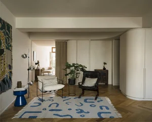 Warm 160m2 apartment for a young family transformed from a rigid office-13