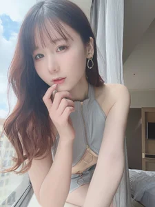 Elegance in Blue: Coser Yukata Style - Fantia Part01-20