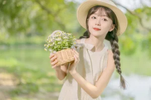 Spring Muse Mei Mei Xiao Yu in YiTuYu Art Language Vol.8896-7