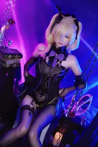 Unveiling the Mysterious Beauty of Fischl Genshin Impact through Coser Hidori Rose's Ultimate Transformation-9