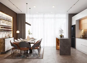 Breathtaking 5-Story Modern Townhouse: A Resort-Style Urban Sanctuary with Lush Greenery and High-End Luxury Interiors-1