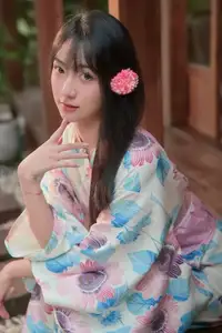 East Asian Charm: Graceful Beauty in Kimono - YiTuYu Art Language Vol.8631 KK Photo Series-6