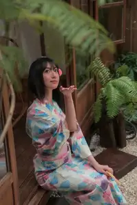 East Asian Charm: Graceful Beauty in Kimono - YiTuYu Art Language Vol.8631 KK Photo Series-7