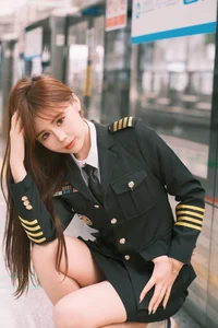 Stunning Urban Street Style Photography: YiTuYu Art Language Vol.9155 featuring Model Pao Fu Xiao Fang – A Captivating Visual Journey-10