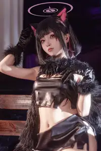 Coser Shi Liang Yu: Enchanting Kazuha Halloween Transformation (34P)-16