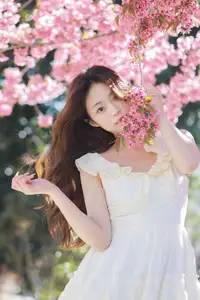 Captivating chickkii: A Vision of Spring Under Cherry Blossoms - YiTuYu Vol.8707-13