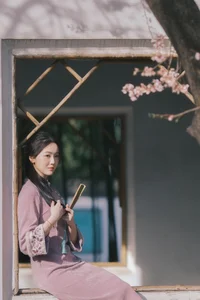 Timeless Elegance of Xiao Ye Ye Lou Xin Yue Moon in YiTuYu Vol.8849-14