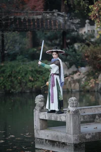 Elegant Traditional Chinese Aesthetic Photography: Art Language Vol.9375 Yi Zhan Bai Cha Qing Huan Collection-6