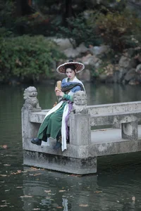 Elegant Traditional Chinese Aesthetic Photography: Art Language Vol.9375 Yi Zhan Bai Cha Qing Huan Collection-3