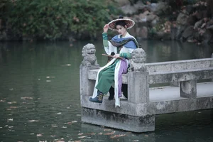 Elegant Traditional Chinese Aesthetic Photography: Art Language Vol.9375 Yi Zhan Bai Cha Qing Huan Collection-16