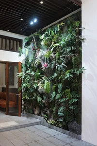 Modern Eco-Friendly Home Design Inspired by Tropical Coconut Leaves in Ho Chi Minh City: A Sustainable Architectural Masterpiece with Split-Level Living-3