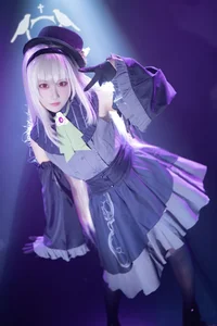 The Enchanting Idol Charm of Sakurako Utazumi by Lunananya - Blue Archive-15