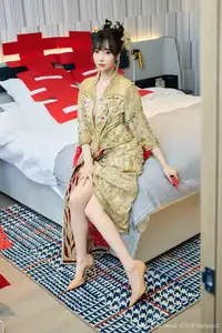 XiuRen No.10567: Yue Er Yue Er's Enchanting Traditional Bridal Photoshoot-21