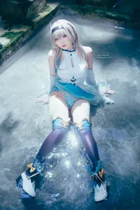 Stunning Firefly Honkai Star Rail Cosplay by Shuang Yue Shimo (霜月shimo) – Full 27P High-Quality Image Gallery-2