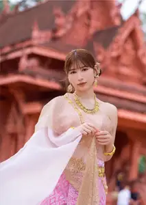 Yukihira Risa: Japanese Star's Gentle Smile in a Summer Straw Hat - TuKuku-18