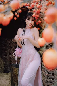 Sweet Autumn Muse in Persimmon Garden-0