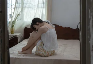 Aesthetic Portrait Photography: Art Language Vol.9230 Featuring Xiao Yu Tian Qi – Quiet Moments and Window Side Reading Reflections-8