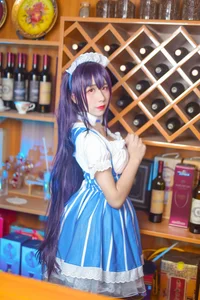 Elegant Maid Aesthetics by Coser Jiu Qu Jean as Kasumigaoka Utaha-32