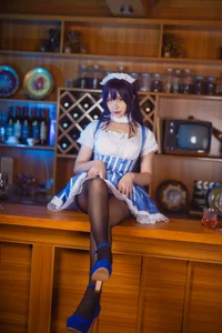 Elegant Maid Aesthetics by Coser Jiu Qu Jean as Kasumigaoka Utaha-0
