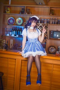 Elegant Maid Aesthetics by Coser Jiu Qu Jean as Kasumigaoka Utaha-33