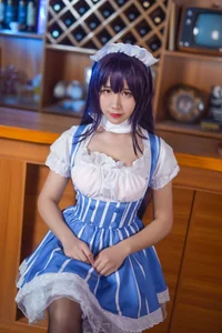 Elegant Maid Aesthetics by Coser Jiu Qu Jean as Kasumigaoka Utaha-15