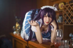 Elegant Maid Aesthetics by Coser Jiu Qu Jean as Kasumigaoka Utaha-7