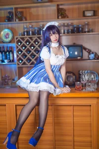 Elegant Maid Aesthetics by Coser Jiu Qu Jean as Kasumigaoka Utaha-23