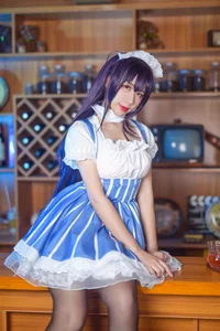 Elegant Maid Aesthetics by Coser Jiu Qu Jean as Kasumigaoka Utaha-24