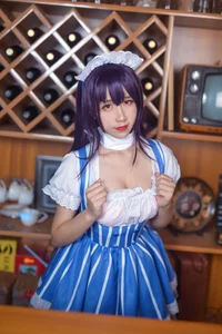 Elegant Maid Aesthetics by Coser Jiu Qu Jean as Kasumigaoka Utaha-22