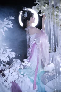 A Ming's Ethereal Elegance: A Visual Poem by YiTuYu Art Language Vol.9073-1