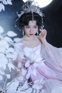 A Ming's Ethereal Elegance: A Visual Poem by YiTuYu Art Language Vol.9073-0