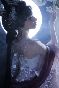 A Ming's Ethereal Elegance: A Visual Poem by YiTuYu Art Language Vol.9073-4