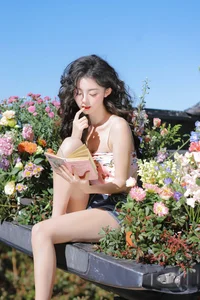 Dreamy Spring Aesthetic with Lu Li: YiTuYu Art Language Vol.9157 Floral Pickup Truck Photography Collection-9