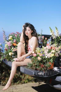 Dreamy Spring Aesthetic with Lu Li: YiTuYu Art Language Vol.9157 Floral Pickup Truck Photography Collection-10