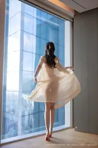 XiuRen No.10619 Tang An Qi: Captivating Grace in Sheer Tulle Elegance-20