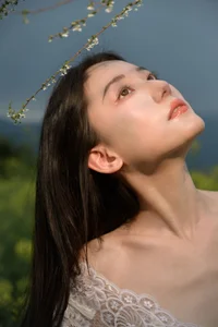 Ethereal Beauty: Xiao Yue Amidst Rapeseed Blooms in Art Language Vol.8948-23