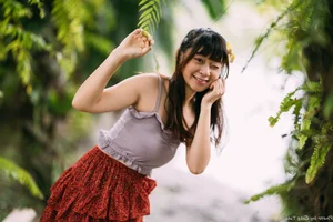 Elegant Travel Photography: Discovering Serenity with Ruoying at the Breathtaking Cloud Mountain Water Landscape-9