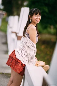 Elegant Travel Photography: Discovering Serenity with Ruoying at the Breathtaking Cloud Mountain Water Landscape-19