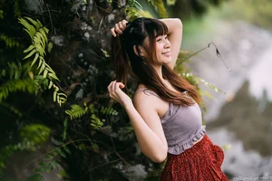 Elegant Travel Photography: Discovering Serenity with Ruoying at the Breathtaking Cloud Mountain Water Landscape-0