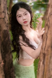 VGU No.74: Vietnamese Dreamy Beauty in a Serene Green Landscape-4