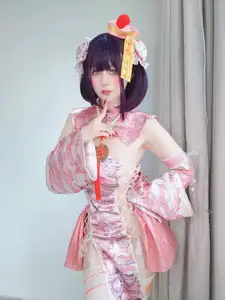 Coser Bai Yin 81 Sweet Pink Charm in Fantia March Part02 Collection-9