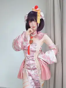 Coser Bai Yin 81 Sweet Pink Charm in Fantia March Part02 Collection-21