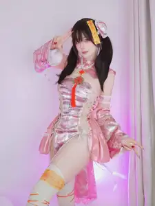 Coser Bai Yin 81 Sweet Pink Charm in Fantia March Part02 Collection-19