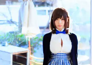 Moe Iori: Charming Cafe Girl in 'Monday's Girl' Part02-38