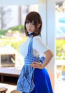 Moe Iori: Charming Cafe Girl in 'Monday's Girl' Part02-3